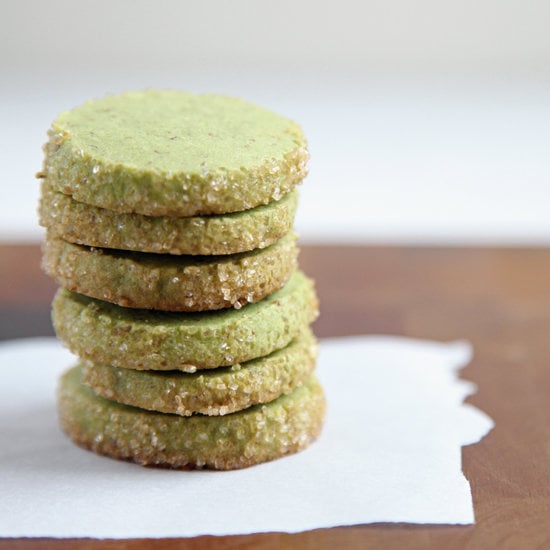 Matcha Shortbread Cookies