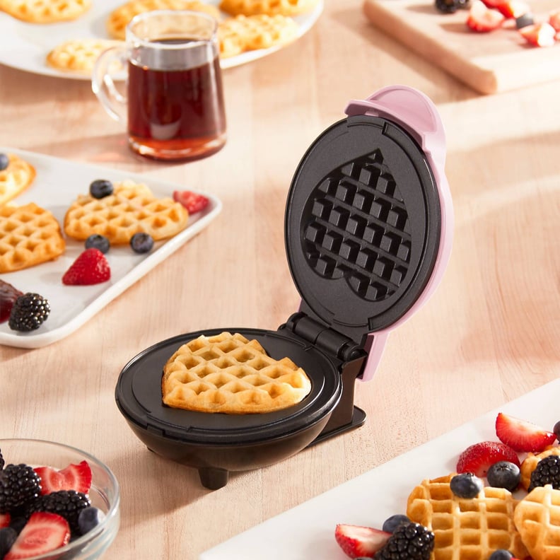 A Breakfast Find: Dash Heart Mini Waffle Maker