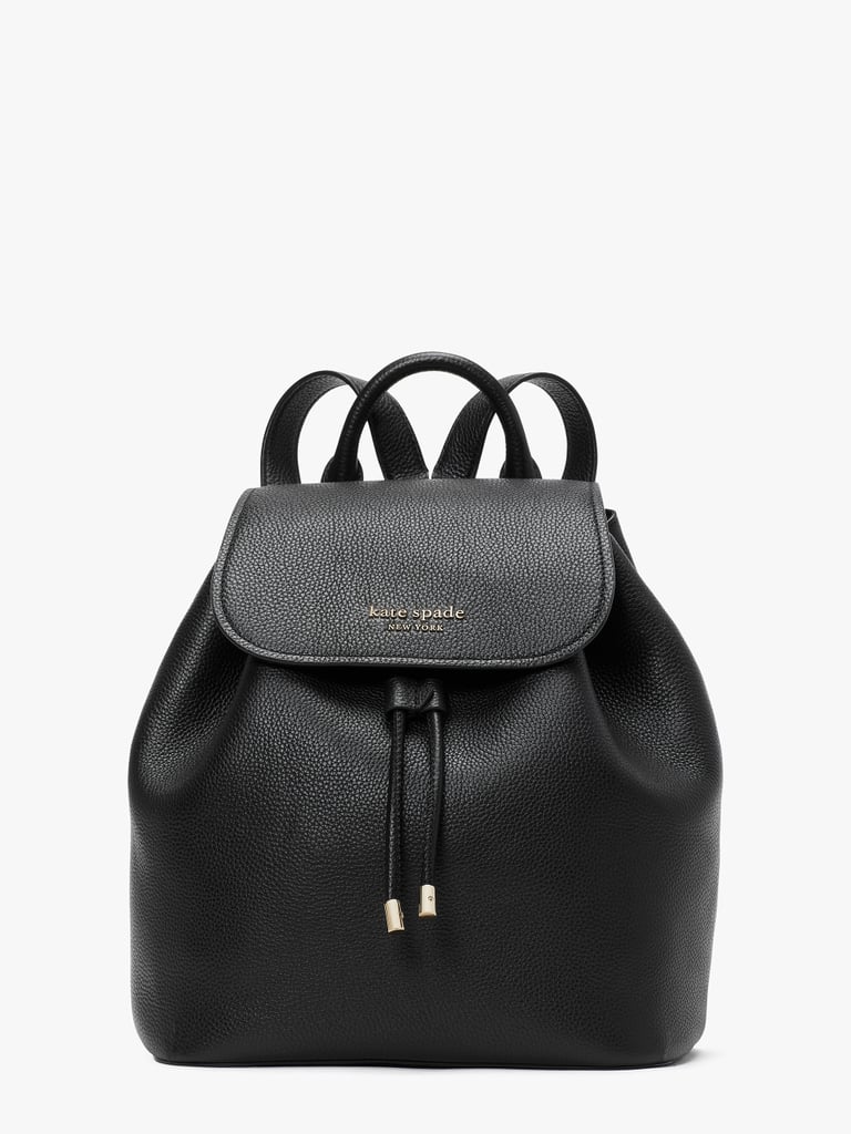 A Commuter Essential: Kate Spade New York Sinch Pebbled Leather Medium Flap Backpack