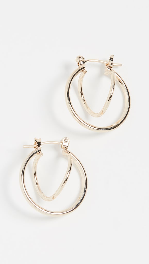 Jules Smith Twisted Huggie Earrings