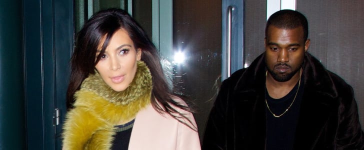 Kim Kardashian and Kanye West in NYC