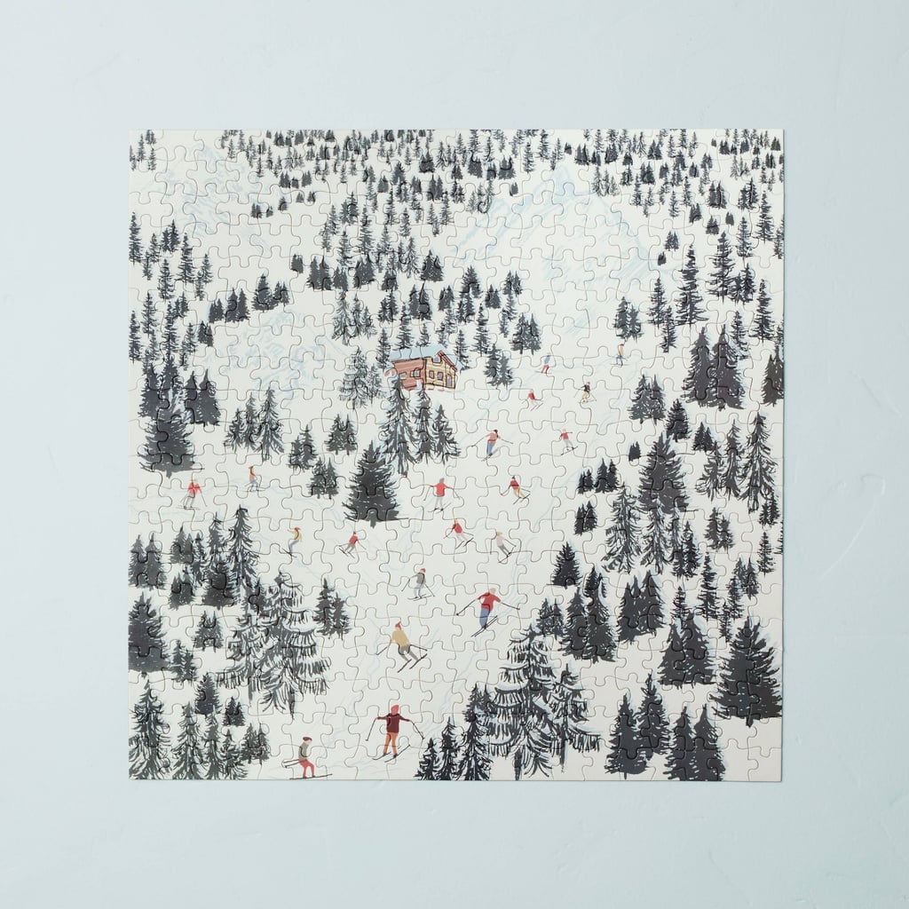 Winter Ski Scene Jigsaw Puzzle