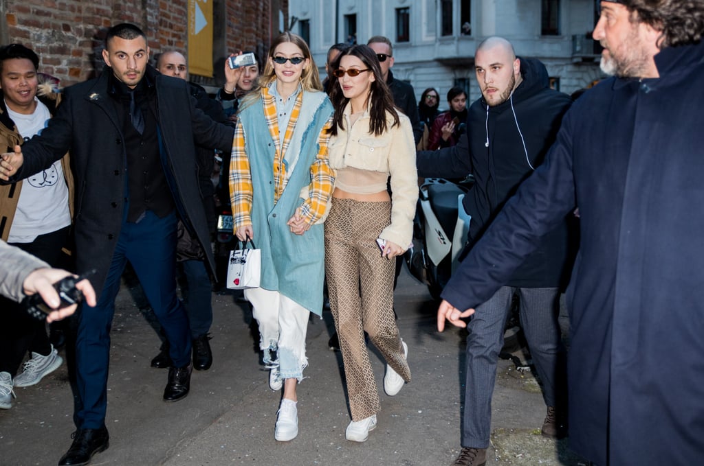 Gigi and Bella Showed Off Their Coordinated Street Style