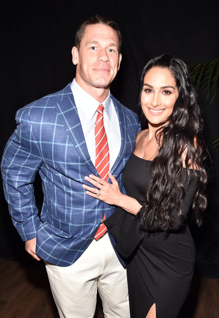 John Cena and Nikki Bella at 2017 MTV Movie and TV Awards