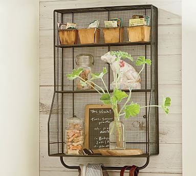 wall-mounted organizer