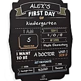 First Day of School Chalkboard