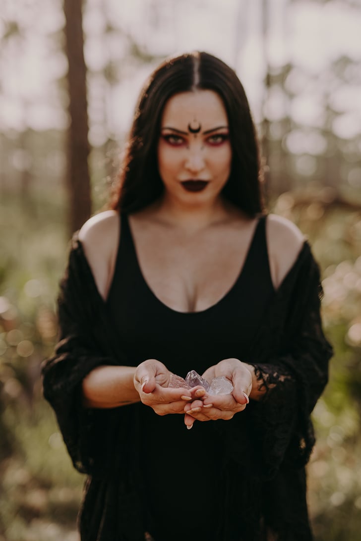 Witch Inspired Halloween Wedding Shoot Popsugar Love And Sex Photo 16 5833