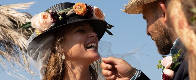 This Is How a Beauty Mogul Does Hair and Makeup For Her Wedding