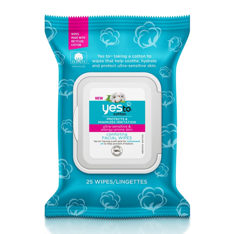 Yes to Cotton 100% Cotton Comforting Facial Wipes