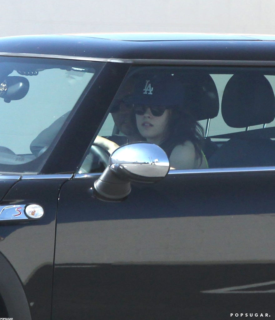 Kristen Stewart and Rupert Sanders drove around LA together.