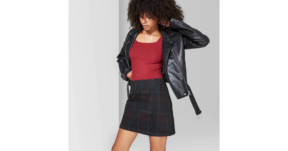 wild fable plaid dress
