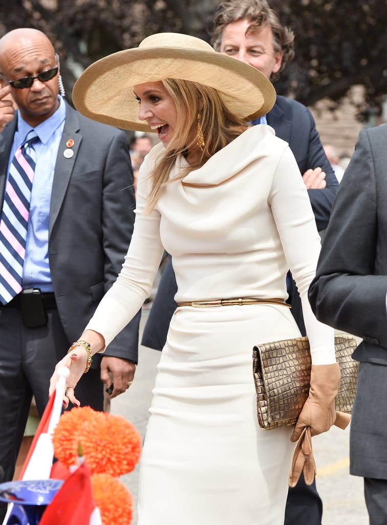 Queen Maxima of the Netherlands' Happy Faces