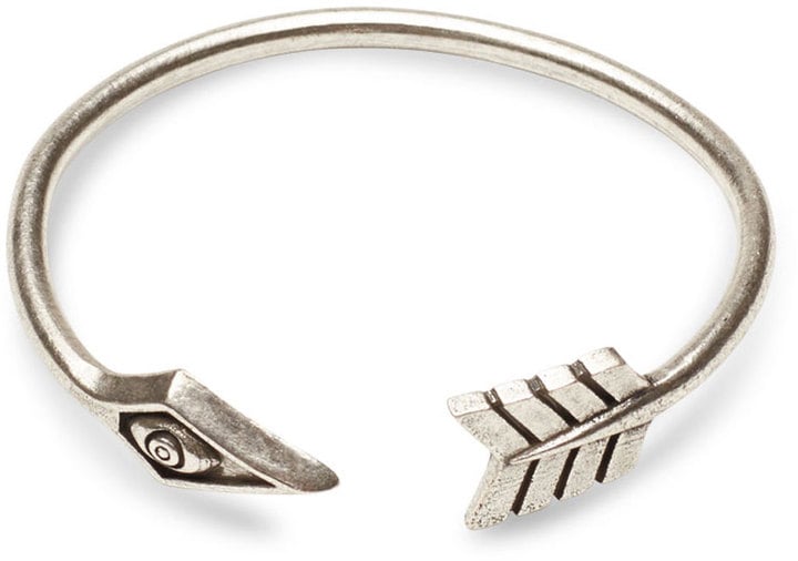 Toms Fortuned Culture Silver Evil Eye Arrow Bracelet ($45)