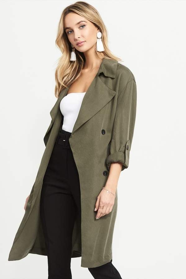 Dynamite Soft Trench With Belt | Meghan Markle's Aritzia Trench Coat ...