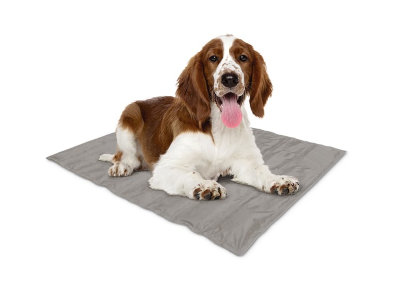 Aldi Heart to Tail Pet Cooling Mat — Gray