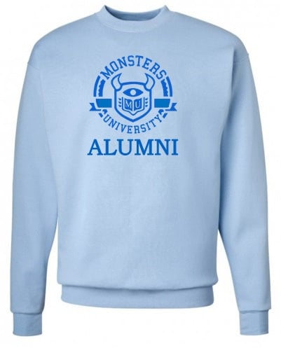 BrandByYou Monsters University Alumni Sweatshirt