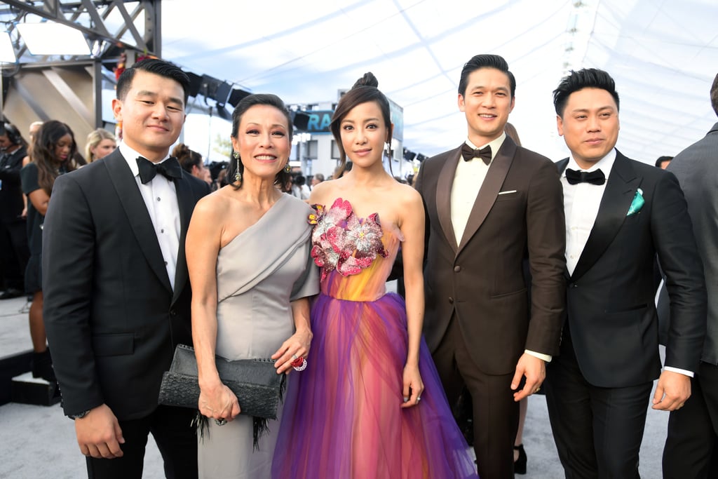 Pictured: Ronny Chieng, Tan Kheng Hua, Fiona Xie, Harry Shum Jr., and Jon M. Chu