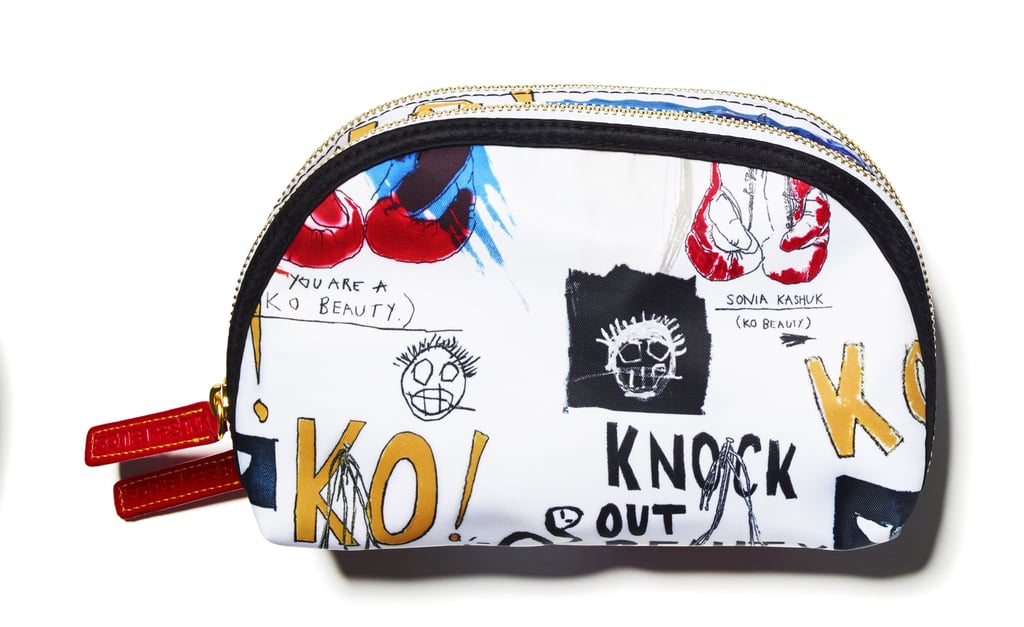Double-Zip Clutch in Knock Out Beauty Print ($16)
