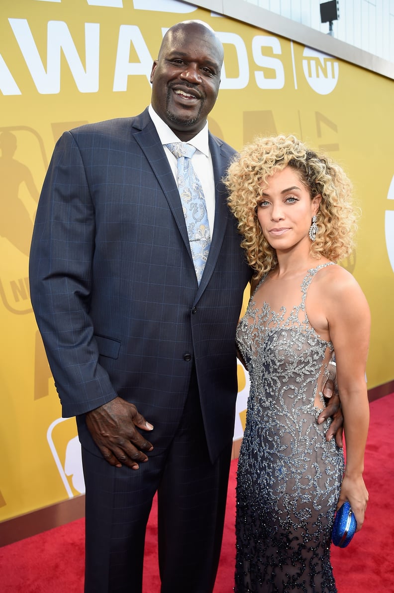 Shaquille O'Neal and Laticia Rolle