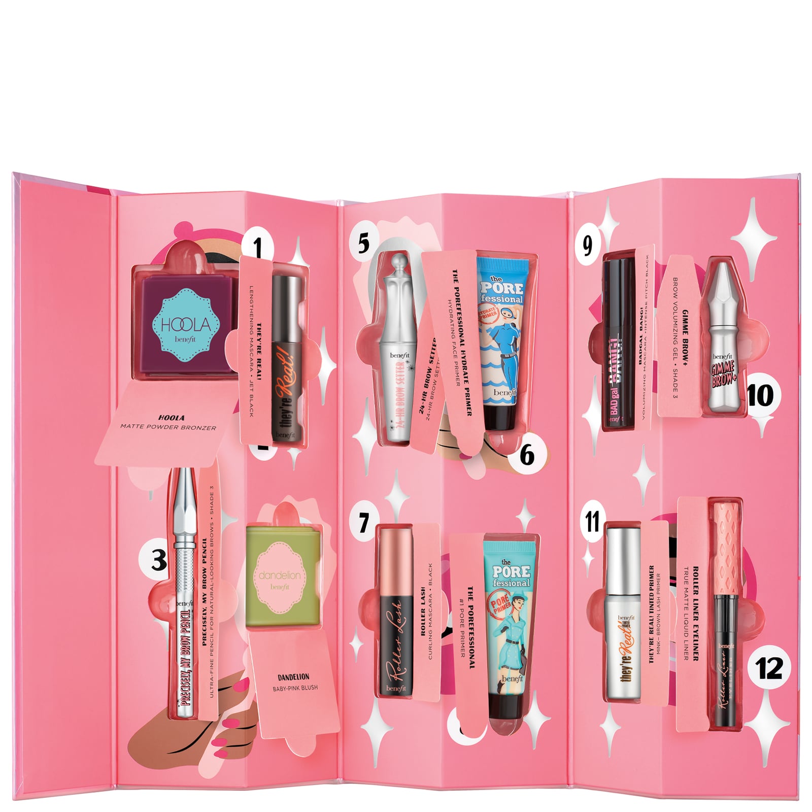 Beha Akon hle zijsk Makeup Advent Calendar Dracik K az Pl vanie 