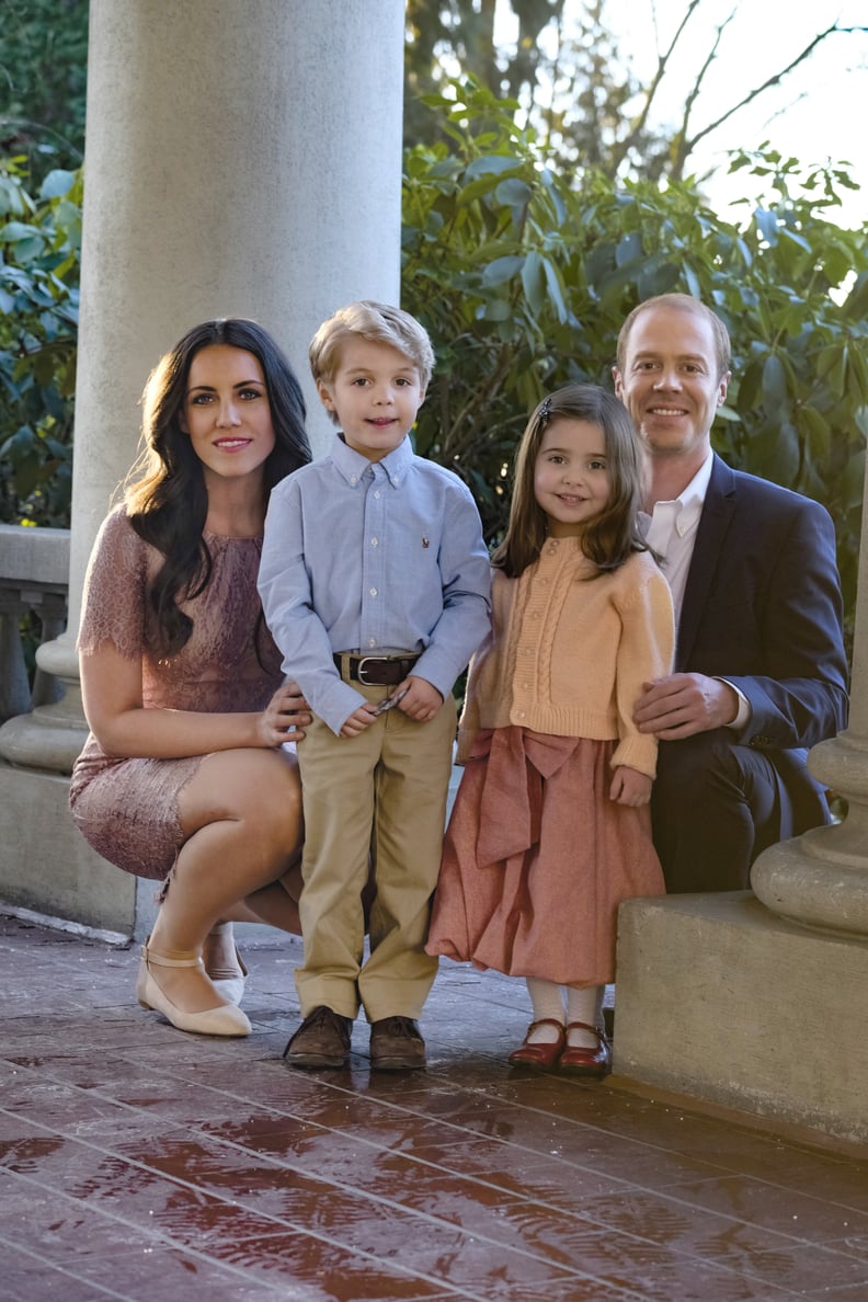 Preston Karwat and Briella Wintraub as Prince George and Princess Charlotte