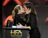 Kate Winslet, Total Fangirl, Is Left