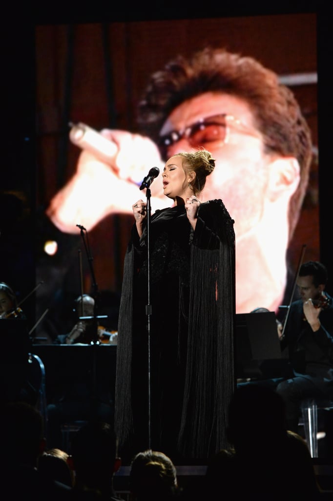 Adele at the 2017 Grammys