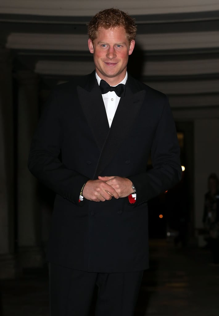 Prince Harry suited up for a special gala in London in Thursday night.