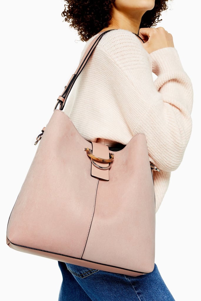 Hush Nude Pink Hobo Bag