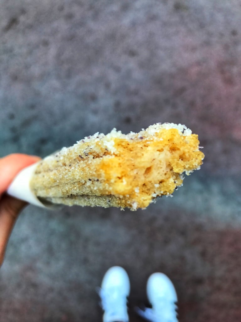 Biting into the Grape Soda churro is like transporting yourself back to elementary school.