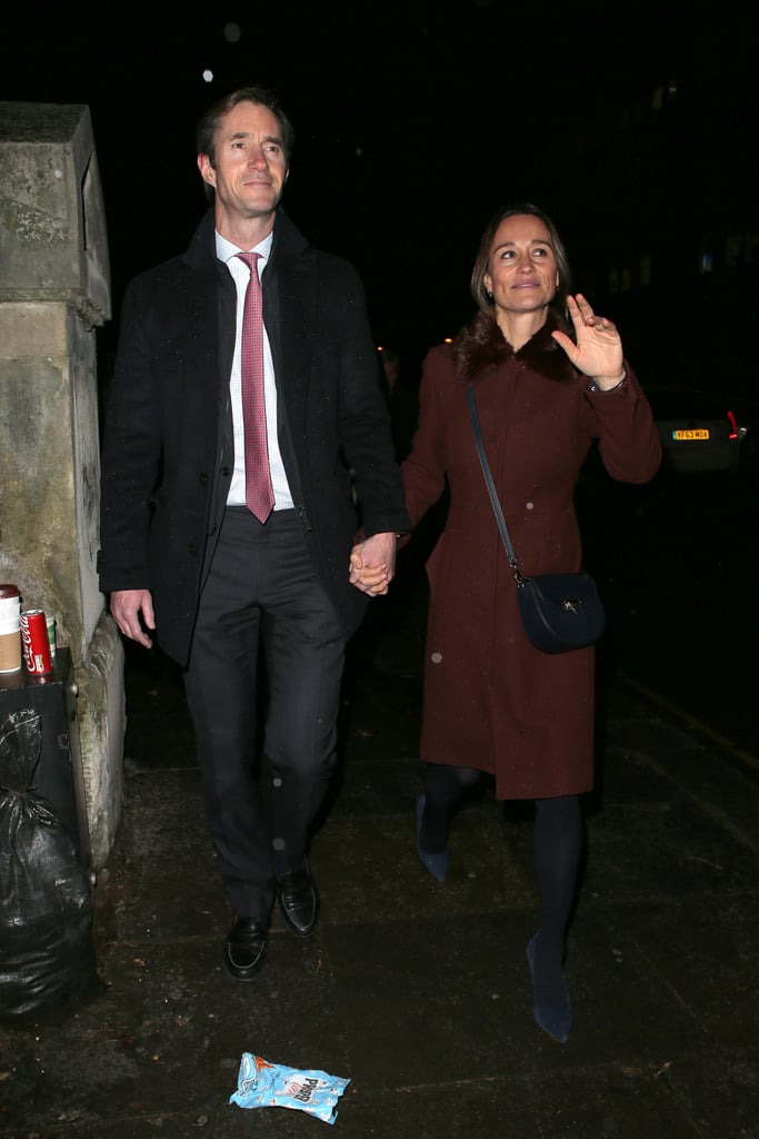 Pippa Middleton and James Matthews in London December 2018