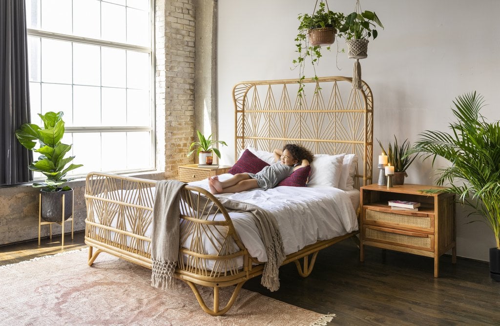 Edloe Finch Furniture Co. Yara Rattan Bed