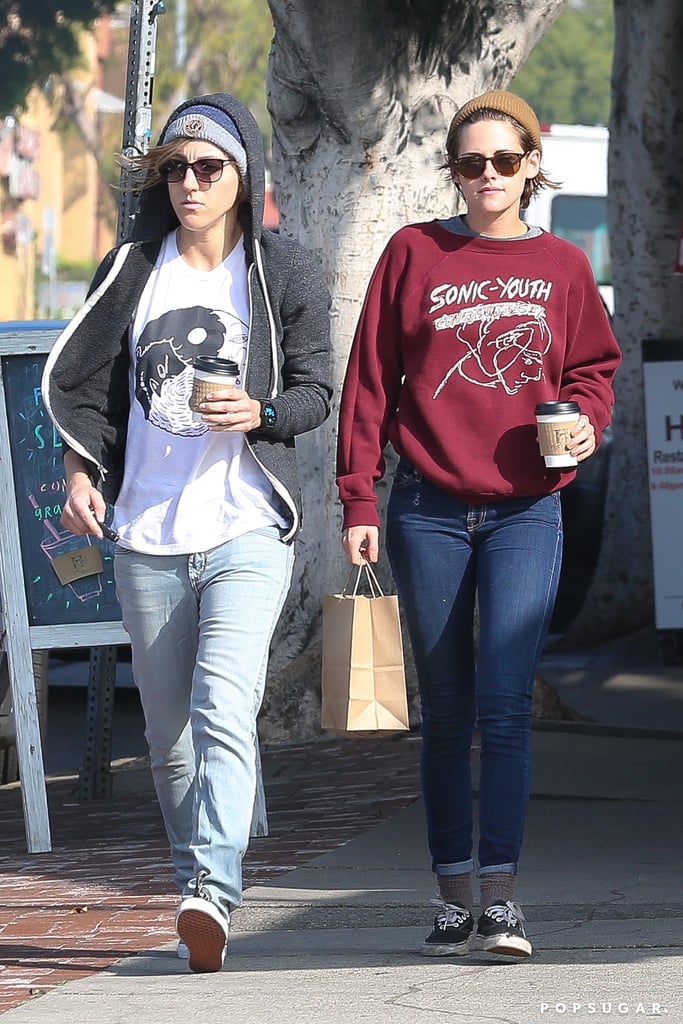 Kristen Stewart and Alicia Cargile Grab Coffee in LA