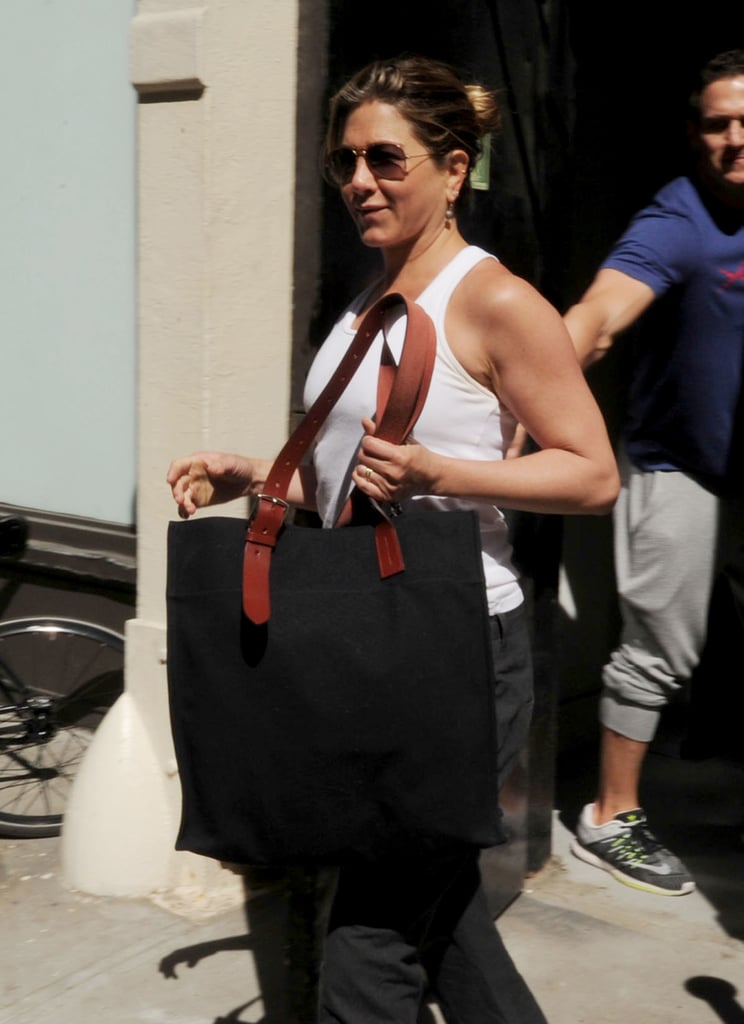 Jennifer Aniston and Justin Theroux Out in NYC June 2016