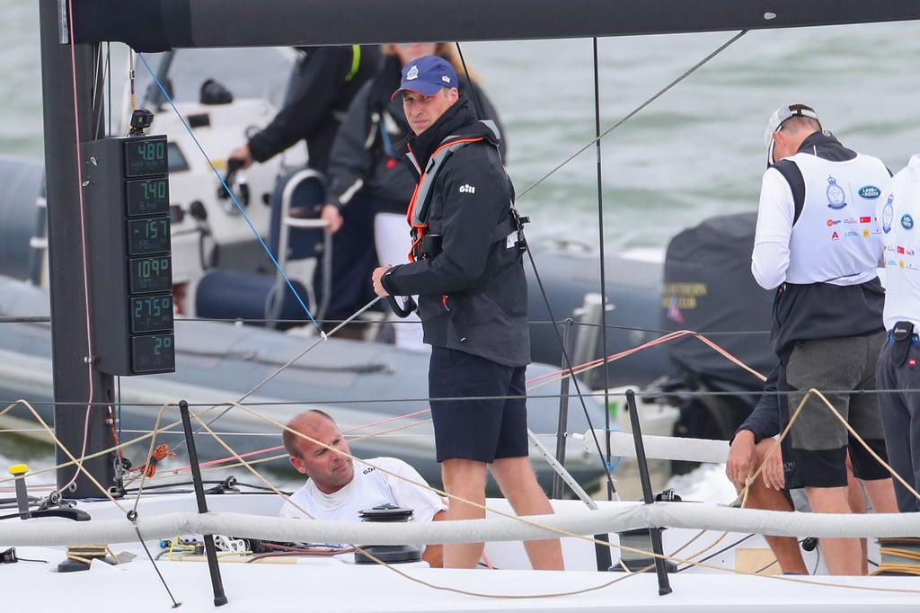 Prince William and Kate Middleton King's Cup Race Aug. 2019