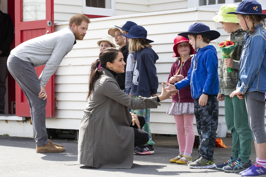 Meghan Markle Comforting a Crying Little Boy in New Zealand