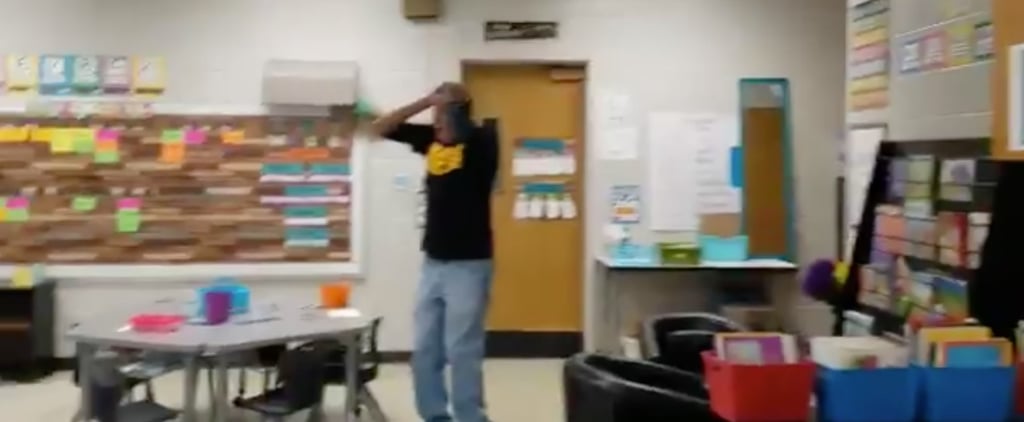 Kindergarteners Sign Happy Birthday For Deaf Custodian