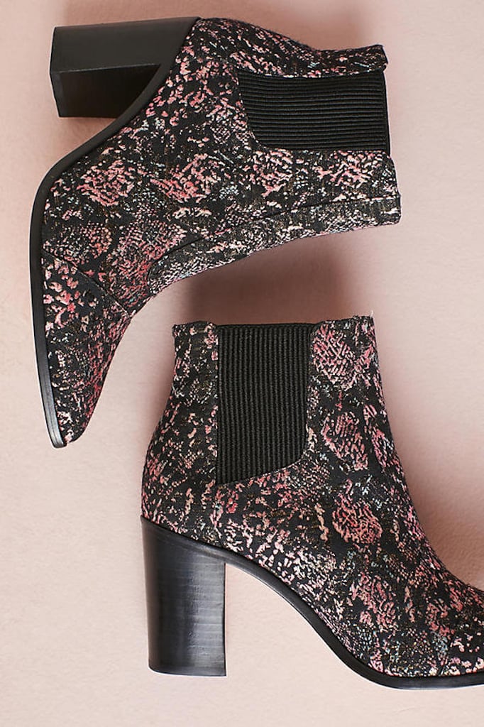 Schutz Happiness Jacquard Chelsea Boots