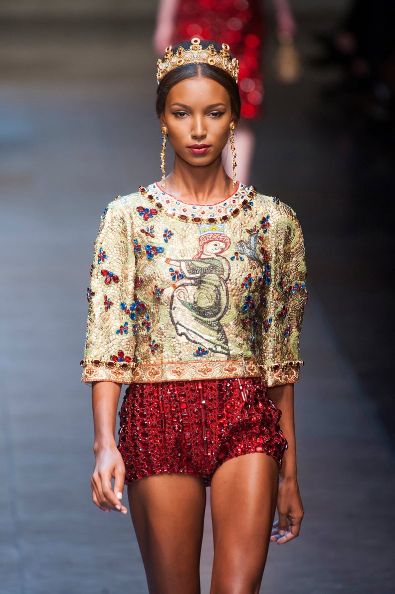 Dolce and Gabbana Hair and Makeup | Fashion Week | POPSUGAR Beauty