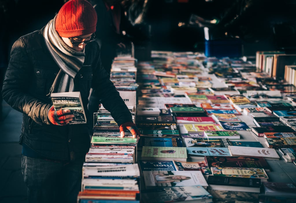 It's mandatory to leave with at least one book when you visit a bookstore.