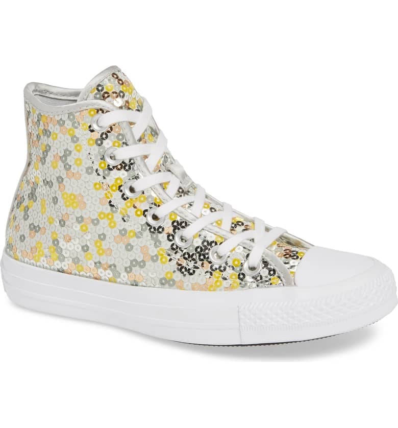 Converse Chuck Taylor All Star Sequin High Top Sneaker