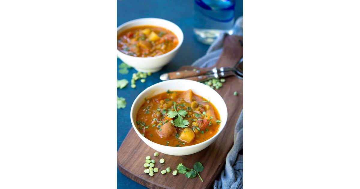 Southwestern Split Pea Soup With Potatoes Mediterranean Diet Instant