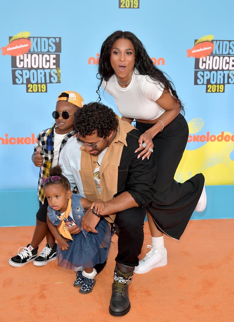 Ciara and Her Family at the 2019 Kids' Choice Sports Awards