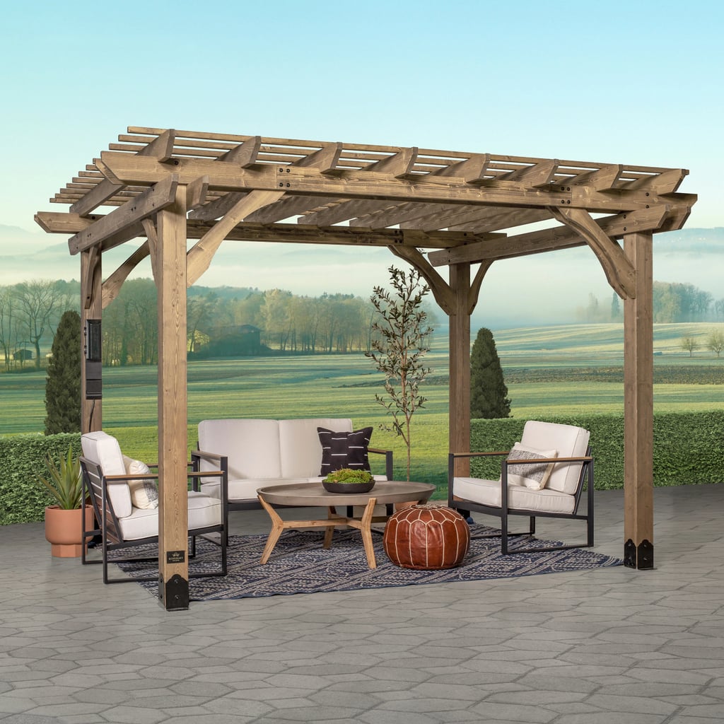 A Farmhouse Vibe: Backyard Discovery Solid Wood Pergola