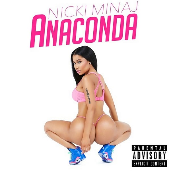 Nicki Minaj "Anaconda" Single Cover Art | POPSUGAR Celebrity