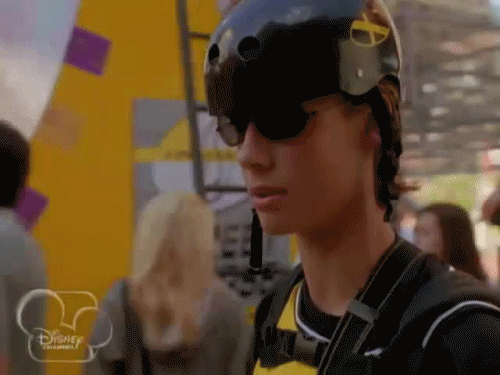 That hair, those sunglasses. Be still, my heart.
