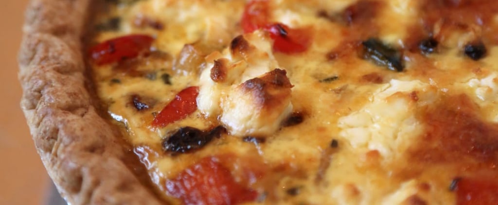 Vegetarian Mediterranean Quiche Recipe