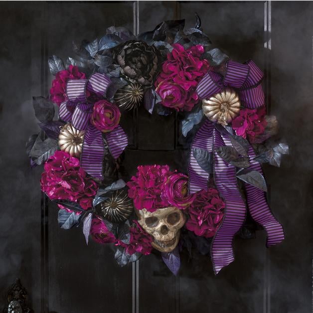 Wicked Violet Wreath