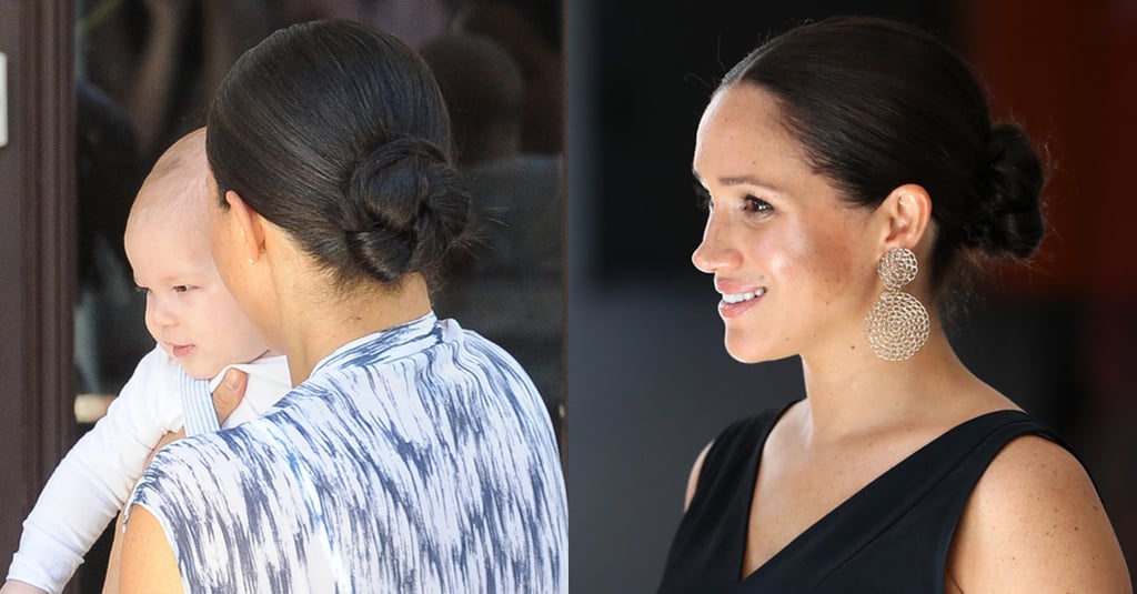 Meghan Markle's Braided Bun in South Africa