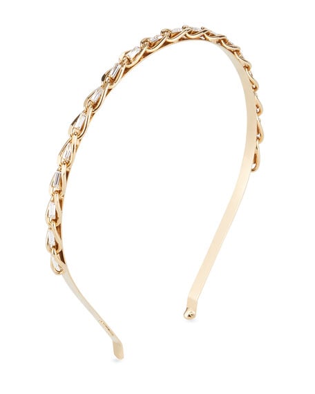 Rosantica by Michela Panero Liberta Crystal-Embellished Chain Headband